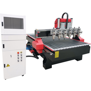 4 ejes Multi cabezas Multi husillos 3D grabado tallado rotativo Cnc enrutador máquina - Product Image 2
