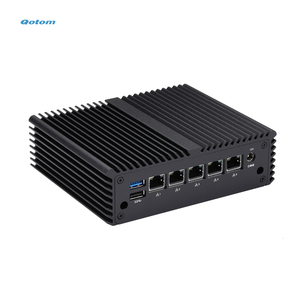Qotom 12th Gen CPU J6412 DDR4 Soft Routing 5*2,5 Gigabit LAN Firewall Router Mini PC Soporte UEFI Linux pfsense OS - Product Image 5
