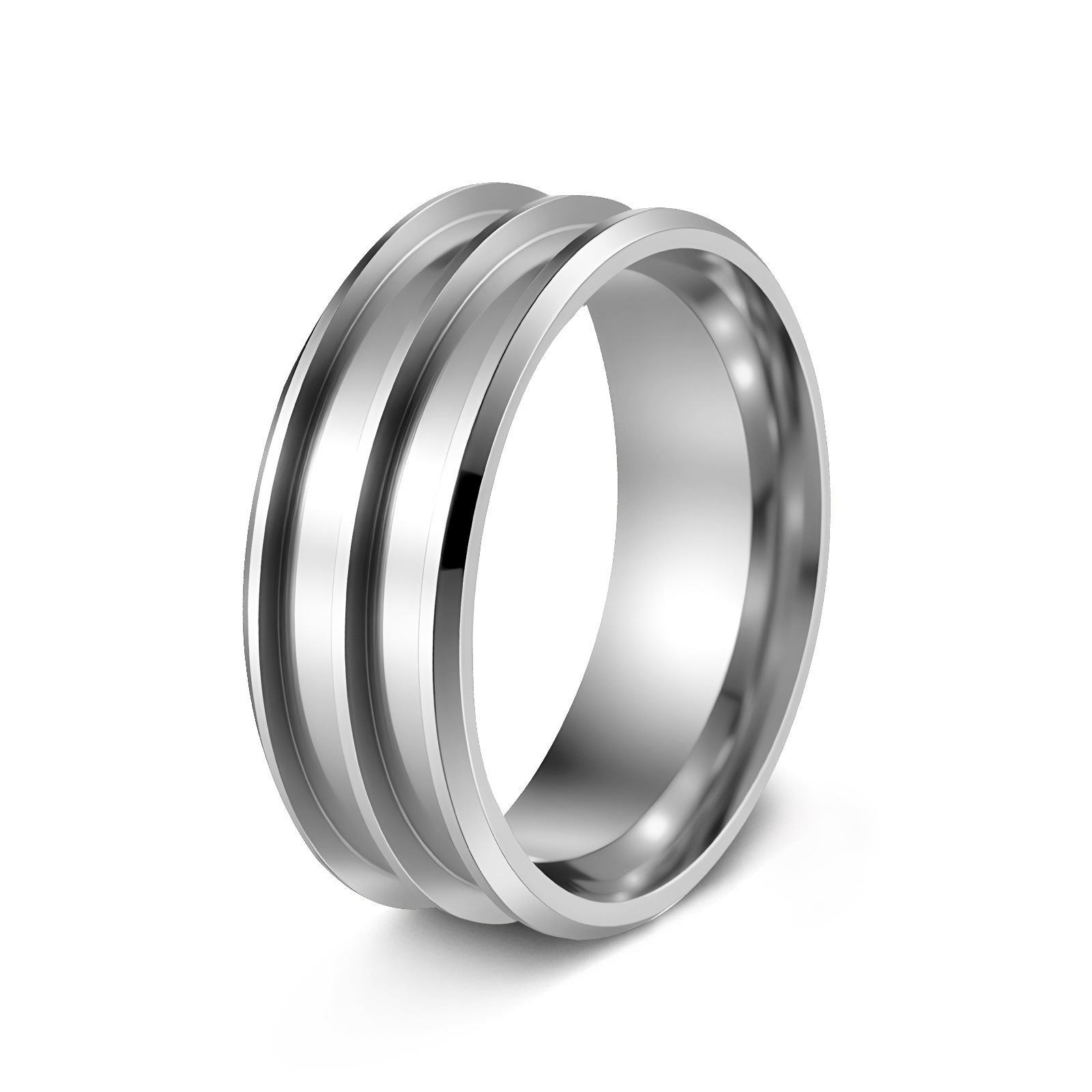 8MM SILVER DOUBLE Slot