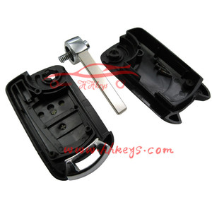 OPEL Corsa Flip Key กุญแจ Opel 2ปุ่มพับสำรองที่ดีที่สุดสำหรับ - Product Image 3