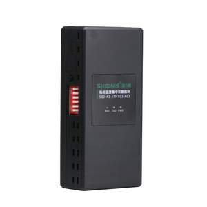 Ethernet Digital Sensor de temperatura y humedad inteligente Servidor Rack Instalado Registrador DE DATOS Medidor Monitor Centro