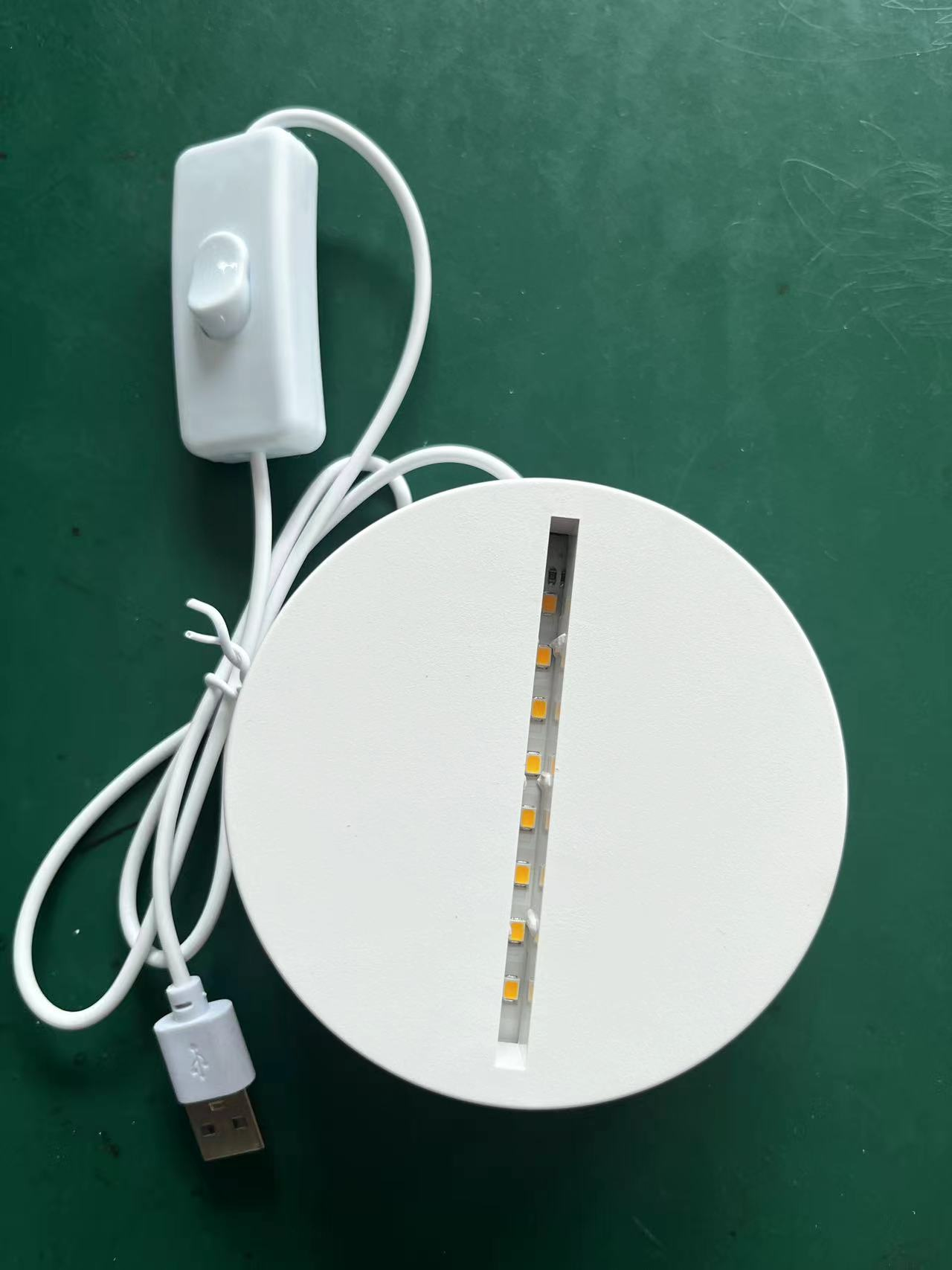 White base with switch