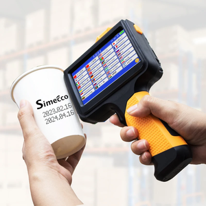 Pistola de impresora de inyección de tinta de mano, varios idiomas de 12,7mm con tinta no cifrada de secado rápido para texto, código QR, número de lote, fecha - Product Image 1