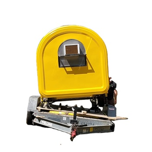 Mobile Kokosnuss form frischer Fruchtsaft Barwagen & Fast-Food-Wagen Design für Einkaufs zentrum und Outdoor