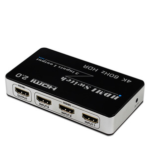 Hdmi Switch 3 Entrada 1 Salida 4K Switch Hdmi 3 Puertos Hdmi Switch 4K 3 En 1 Con Audio