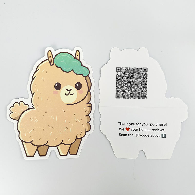 Código QR en el respaldo