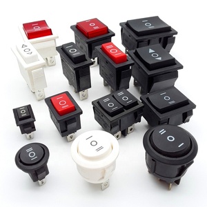 3 Positions Small Kcd11 Rocker <strong>Switch</strong> 10x15mm 3pin 3A 250V/<strong>6A</strong> 125V Mini ON-OFF-ON KCD1-101 Rocker <strong>Switch</strong> - Product Image 6