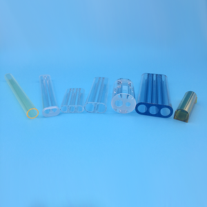 GENTLELASE Laser HEAD Triple BORE NEW Version Clear Quartz Pipe Quartz Tube,<strong>customized</strong> Ozone Free 1200 Degree <strong>Sio2</strong>,<strong>sio2</strong> 2.2g/cm2 - Product Image 6