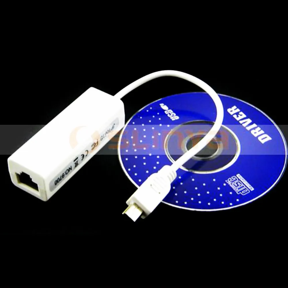 Mini android sistem usb / t port / tablet pc kabel internet Mini USB2.0 adapter kartu jaringan