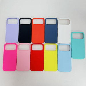 Gerçek sıvı silikon yumuşak tampon cep telefonu kılıfı iPhone 17 için Pro Max Anti şok kapak iPhone 17 16 15 artı - Product Image 2
