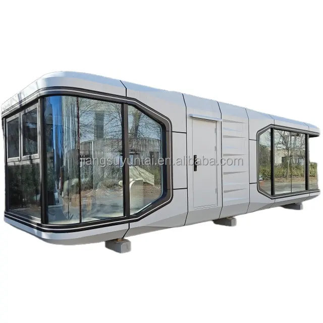 Yuntai Portable Space Cargo Mobile Homes Sleeping Dirigeable Pods Capsule Hôtel Maison pour les vacances