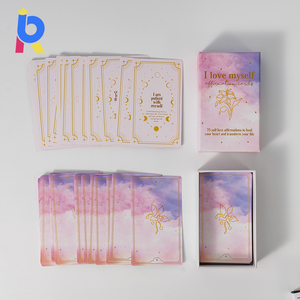 Manufacture Printing Self Love Affirmation <strong>Positive</strong> Cards Private Label Encouragement Card with Rigid Box - Product Image 3