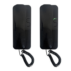 Multi Families Intercomunicador barato Voz sin chirrido 2 Sistema de teléfono de intercomunicación con cable Intercomunicador de audio para apartamentos múltiples - Product Image 2