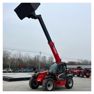 7 Metre bom Heave 4ton yük teleskopik Forklift 4wd Telehandler ile Vanse Epa dizel motor teleskopik işleyici - Product Image 2