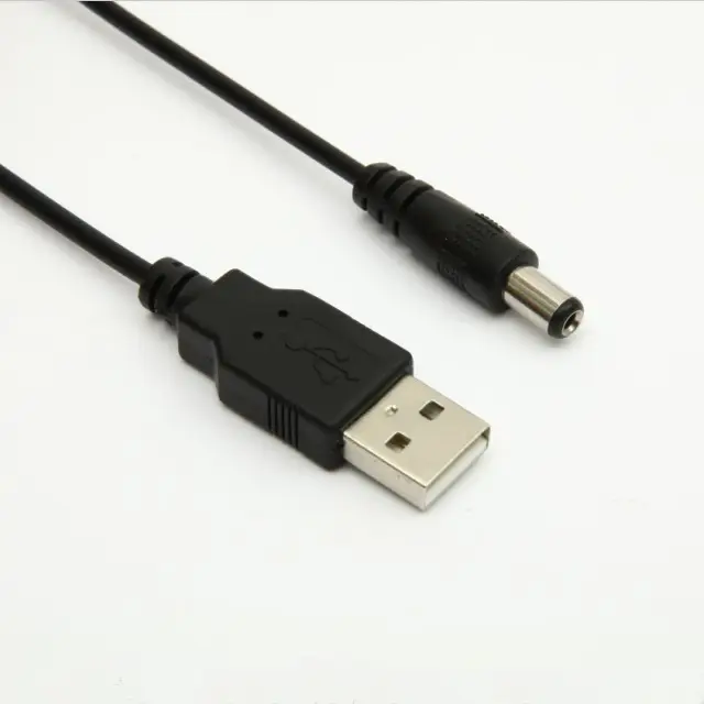 Usb Cable 5.5x2.1 Male To Usb Am Cable