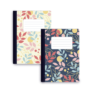 Cuadernos de composición de oficina de papel punteado sin fecha con logotipo personalizado para estudiantes - Product Image 1