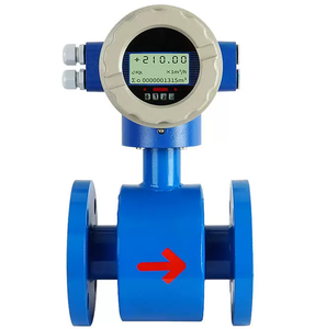 Medidor de flujo electromagnético de pulso digital RS485 Salida de 4-20mA para tratamiento de agua Mediciones de líquido/aceite Sensores de flujo - Product Image 5