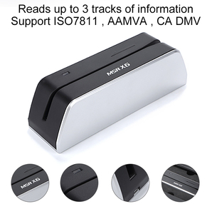 MSRX6 MSR USB Swipe magcredit kredi kart okuyucu yazıcı kodlayıcı 3 parça en küçük uyumlu Windows ve Mac - Product Image 4