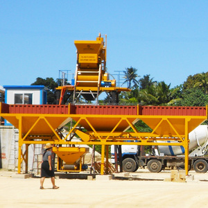 25 35 50 75 CBM Per jam siap campuran beton Batching tanaman dengan Skip <span class=keywords><strong>Hoist</strong></span> pengiriman agregat - Product Image 3