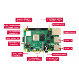 Sanlik New Original <strong>Raspberry</strong> <strong>Pi</strong> 4 Model B 2GB\4GB\8GB <strong>Raspberry</strong> <strong>Pi</strong> 4B - Product Image 3