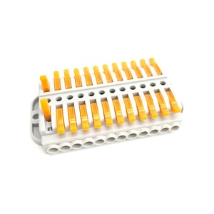3针快速导线连接器通用紧凑型接线连接器推入式导体接线端子 - Product Image 5