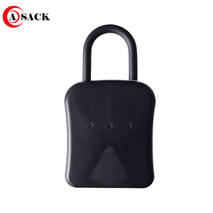 ASACK şifreli kilit anahtarlı kasa 4 dijital duvar montaj kilit kutusu tutmak için tuşları - Product Image 4