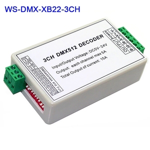 5V 12V 24V Common Anode <strong>DMX512</strong> <strong>Decoder</strong> 3 CH 9 CH 24 CH Channels <strong>DMX</strong> <strong>LED</strong> <strong>RGB</strong> RGBW <strong>Controller</strong> for <strong>LED</strong> Strip,Lamp,Light,Lights Tape - Product Image 2