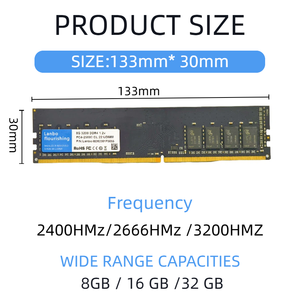 DDR4デスクトップコンピュータメモリカード4GB 8GB 16GB 32GB PCラム2666MHz/3200MHzメモリコンピュータ用在庫あり - Product Image 4