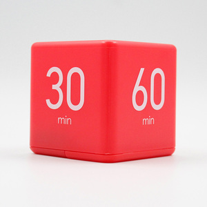 Cubo di LED Timer per la Cottura Doccia Studio di Allarme Orologio Magnetico Elettronico Tempo di Conto Alla Rovescia Piazza Cucina di Casa Soggiorno Quadrato - Product Image 2