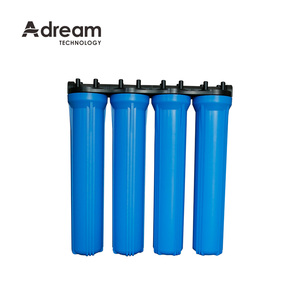 Anhui <span class=keywords><strong>Adream</strong></span> 20 "filtre yuvası 3 aşamalı 4 aşamalı filtre sistemi ticari RO sistemi