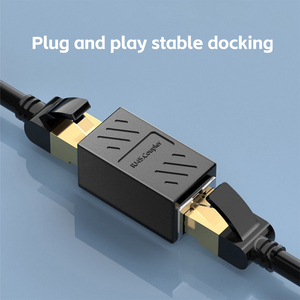 <strong>Network</strong> Lan Ethernet <strong>Adapter</strong> Cat7 Cat6 Cat5e Cat5 Female to Female Ethernet Connector Extender Inline RJ45 Coupler - Product Image 5