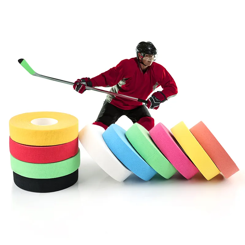 Hockey su ghiaccio Puck di alta qualità professionale formato ufficiale 1 pollice Hockey bastone nastro nastro impugnatura