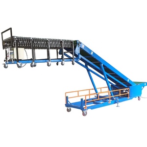 Camión móvil Carga Descarga 40 pies Cinta transportadora Telescópico Transporte automático - Product Image 1