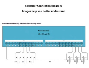 JK-DZ08B2A24S hoạt động cân bằng/Equalizer PCB board 2A/4A/15A/5A pin lithium có thể cho 2-24S 32S Pin bảo trì - Product Image 4
