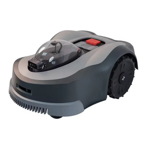 Hot Sale Borderless Intelligent <span class=keywords><strong>Robot</strong></span> Mower GPS Totalmente Auto Elétrica Lawnmower Mobile APP Controle Bateria Industrial para DIY