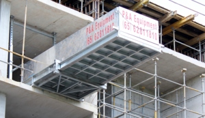Construction Carry Construction Material Retractable <strong>Loading</strong> <strong>Platform</strong> and Unloading <strong>Platform</strong> for Material Transport - Product Image 4