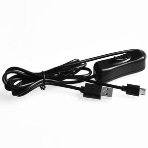 for <strong>Raspberry</strong> <strong>Pi</strong> <strong>USB</strong> to Micro <strong>USB</strong> <strong>Power</strong> Cable with ON/OFF switch for for <strong>Raspberry</strong> <strong>Pi</strong> 2/B/B+ board, Easy to Start / Reboot - Product Image 1