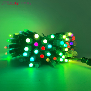 LED LEDストリングライトRGBフルカラープログラマブルLED Modul DC5V Ws2811 12mm防水スマートピクセルクリスマスライト - Product Image 4