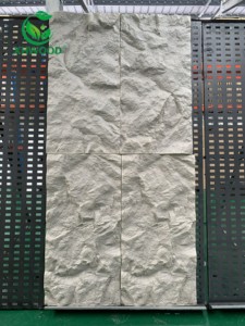 China ganze Verkauf Granit Außenwand verkleidung PU Stein Polyurethan Kunststein