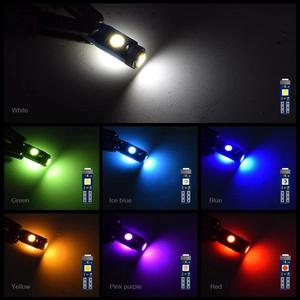 高輝度T5LED3ライト3030SMDカーダッシュボードインストルメントバルブキットホワイトブルーグリーンレッドイエローアイスブルーピンク
