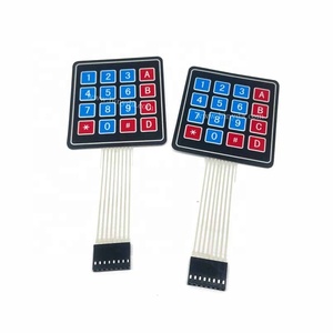 16键按钮4x4矩阵键盘薄膜键盘开关4x4阵列矩阵键盘DIY - Product Image 5