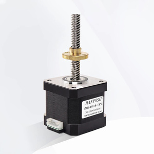 Nema 17 Screw Stepper Motor 17HS4401S-T8*8 Screw Length 200MM with Copper Nut Lead Cnc Leadscrew Stepper Motor Nema17 - Product Image 1