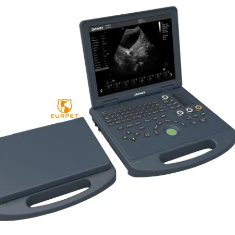 Máquina de Ultrasonido con Pantalla LCD para Animales, Escáner Doppler Portátil para Embarazo, EUR PET, 15 Pulgadas