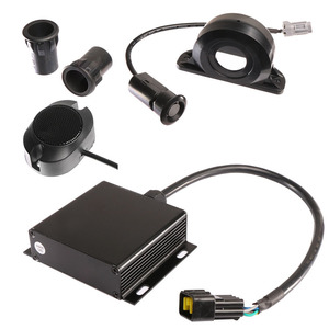 高级4卡车传感器倒车雷达，带发光二极管显示12/24 V，用于卡车客车盲点检测系统超声波传感器 - Product Image 3