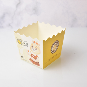 直销处理大托盘纸箱矩形牛皮纸烤盘面包p面包纸托盘 - Product Image 5
