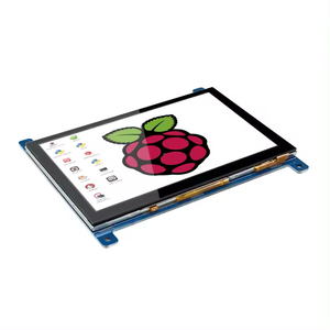 หน้าจอ LCD แบบคาปาซิทีฟสำหรับ Raspberry Pi ขนาด7นิ้ว1024X600 RGB