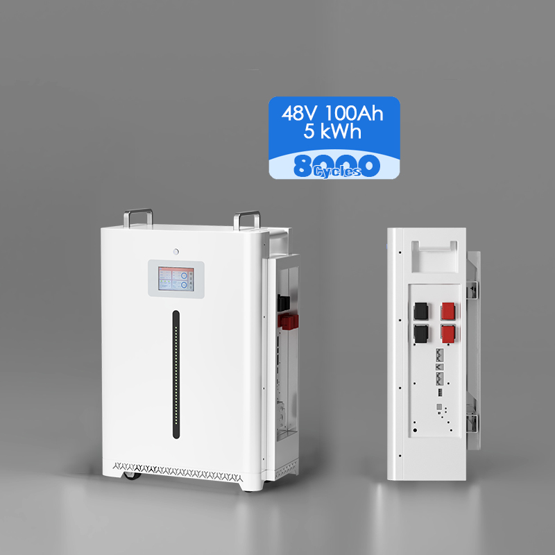 51.2V 100Ah 5kwh Touchscreen 9 languages