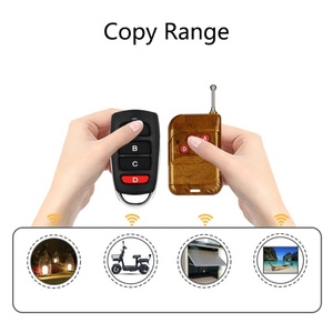 315/433/418/430MHZ evrensel kablosuz Copys kodu uzaktan kumanda kontrolörü 4 kanal elektrikli klonlama kapısı garaj kapı araba anahtarı - Product Image 4