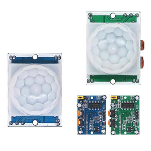 Sensor PIR, módulo Detector de movimiento infrarrojo piroeléctrico IR de ajuste de para Raspberry Pi, detección de cuerpo humano