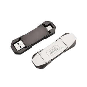 USKYSZ High Speed Write <strong>400</strong> M/s Read 500M/s Solid USB <strong>Flash</strong> Drive 3.0 Type c 2 in 1 USB C Stick 128GB 1TB Metal Pendrive